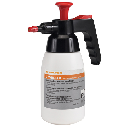 WALTER SURFACE TECHNOLOGIES ANTI SPATTER PUMP SPRAYER, 900ml 53L108